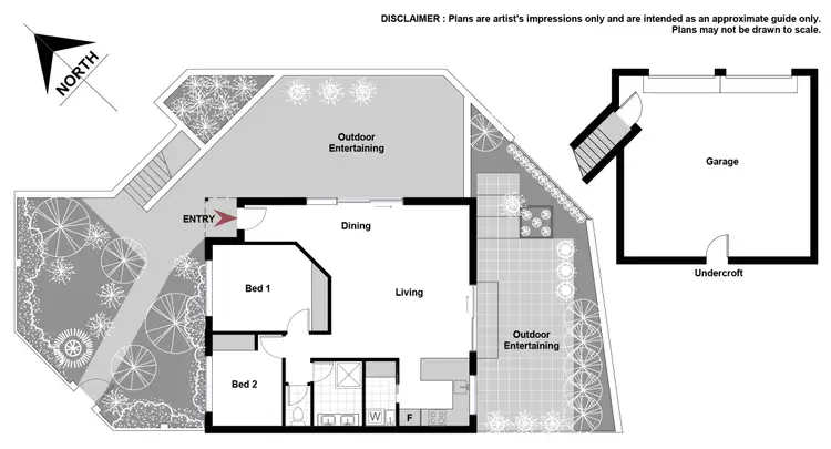 Floorplan of Homely townhouse listing, 11/6 Kemsley Place, Pearce ACT 2607