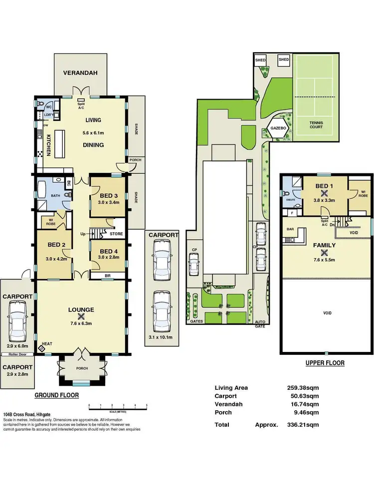 Floorplan of Homely house listing, 104B Cross Road, Highgate SA 5063