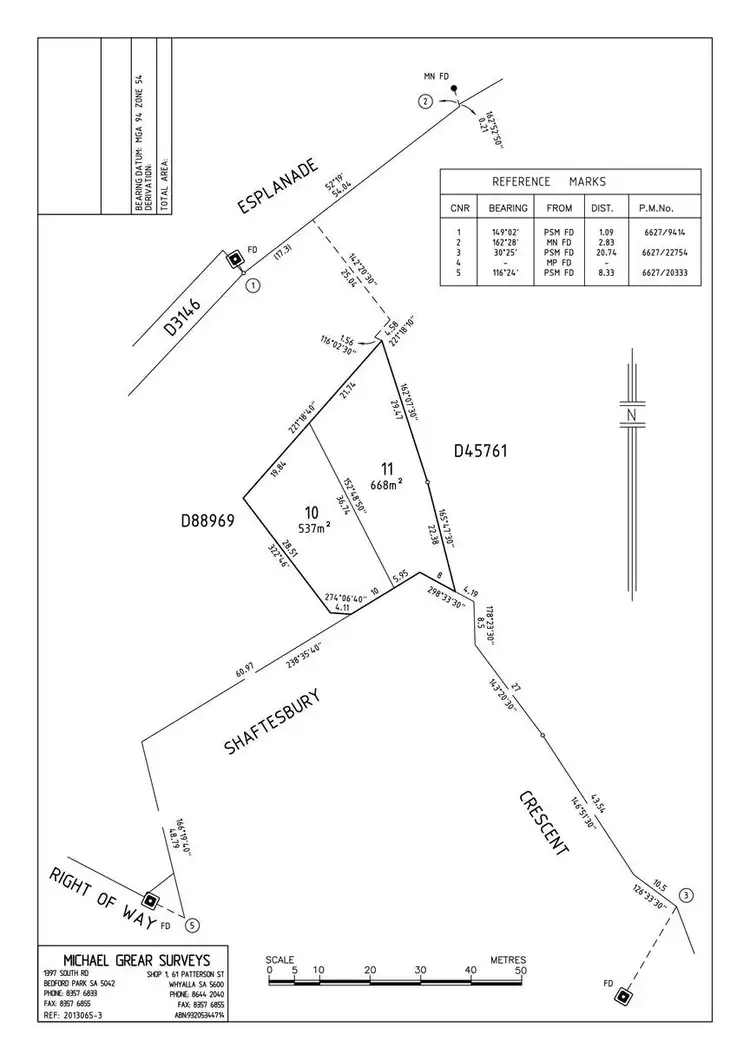 Floorplan of Homely land listing, LOT 11 Shaftesbury Terrace, Marino SA 5049