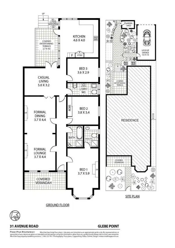 Floorplan of Homely house listing, 31 Avenue Road, Glebe NSW 2037