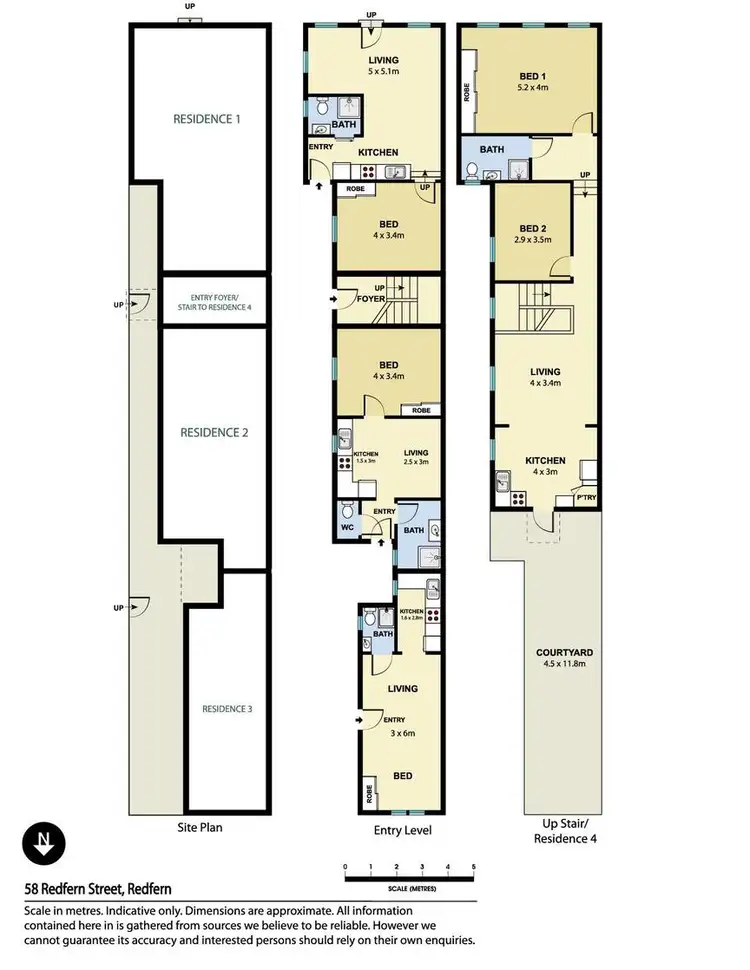 Floorplan of Homely house listing, 58 Redfern Street, Redfern NSW 2016
