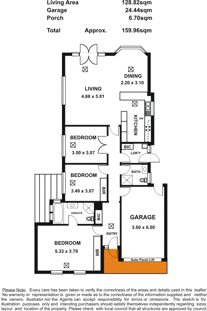 Floorplan of Homely house listing, 17A Lansdowne Terrace, Vale Park SA 5081