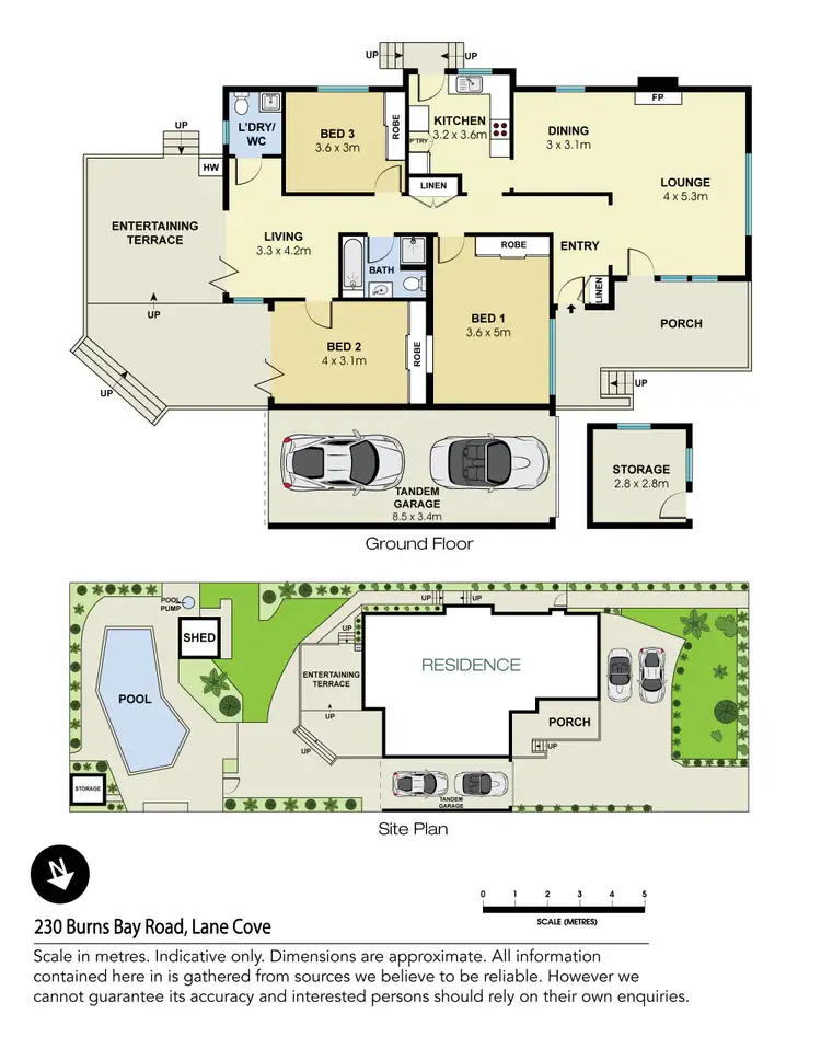 Floorplan of Homely house listing, 230 Burns Bay Road, Lane Cove NSW 2066