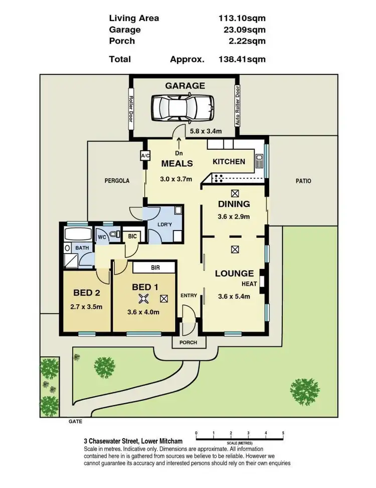Floorplan of Homely house listing, 3 Chasewater Street, Lower Mitcham SA 5062