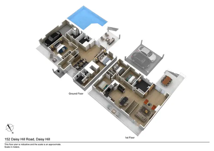 Floorplan of Homely house listing, 152 Daisy Hill Road, Daisy Hill QLD 4127