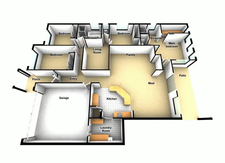Floorplan of Homely house listing, Address available on request