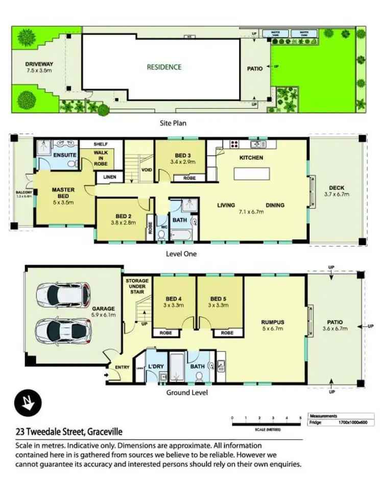 Floorplan of Homely house listing, 23 Tweedale Street, Graceville QLD 4075