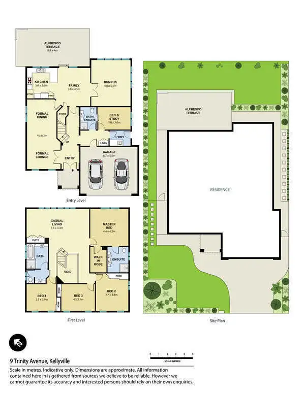 Floorplan of Homely house listing, 9 Trinity Avenue, Kellyville NSW 2155