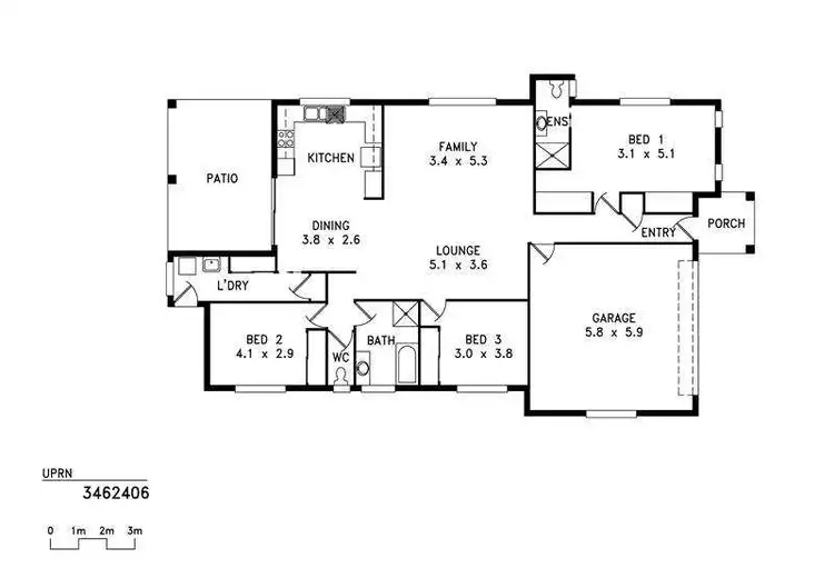 Floorplan of Homely house listing, Address available on request