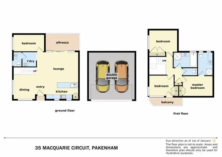 Floorplan of Homely house listing, 35 Macquarie Circuit, Pakenham VIC 3810
