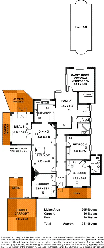 Floorplan of Homely house listing, 77 Monmouth Road, Hawthorn SA 5062