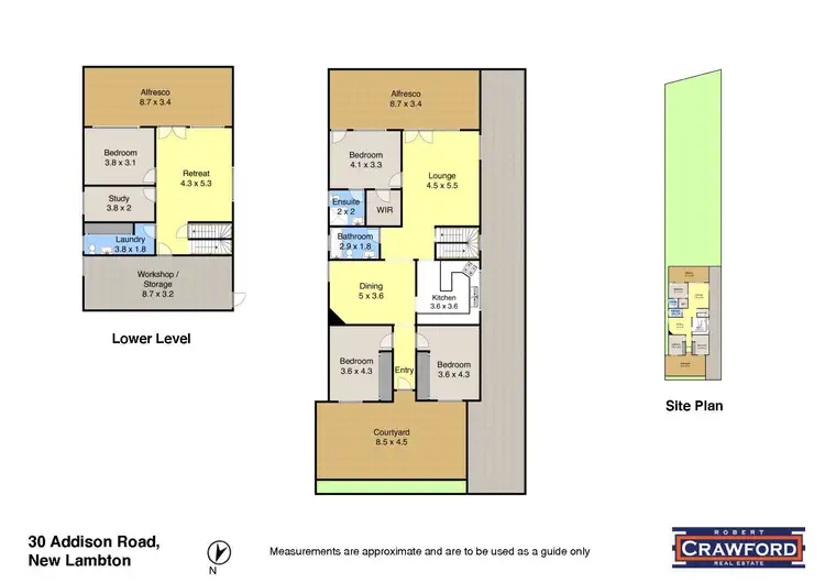 Floorplan of Homely house listing, 30 Addison Road, New Lambton NSW 2305