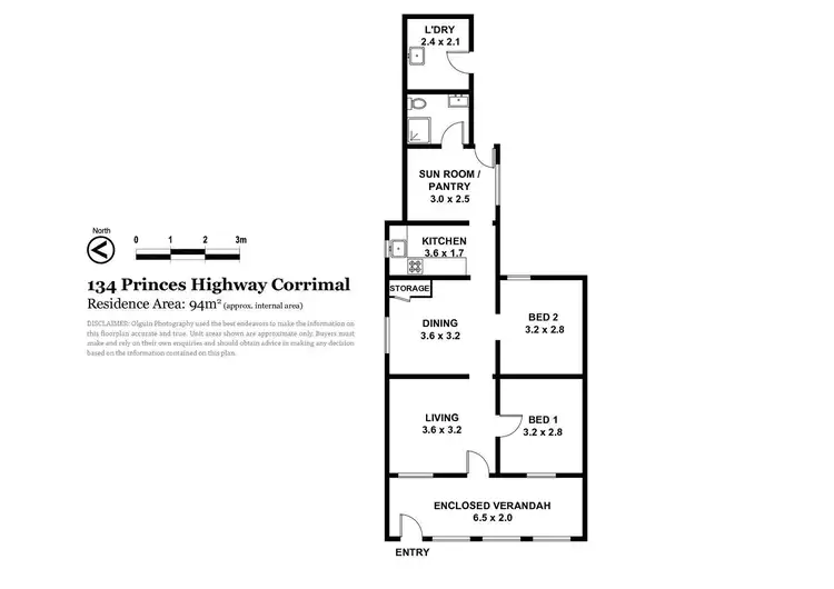 Floorplan of Homely house listing, 134 & 136 Princes Highway, Corrimal NSW 2518