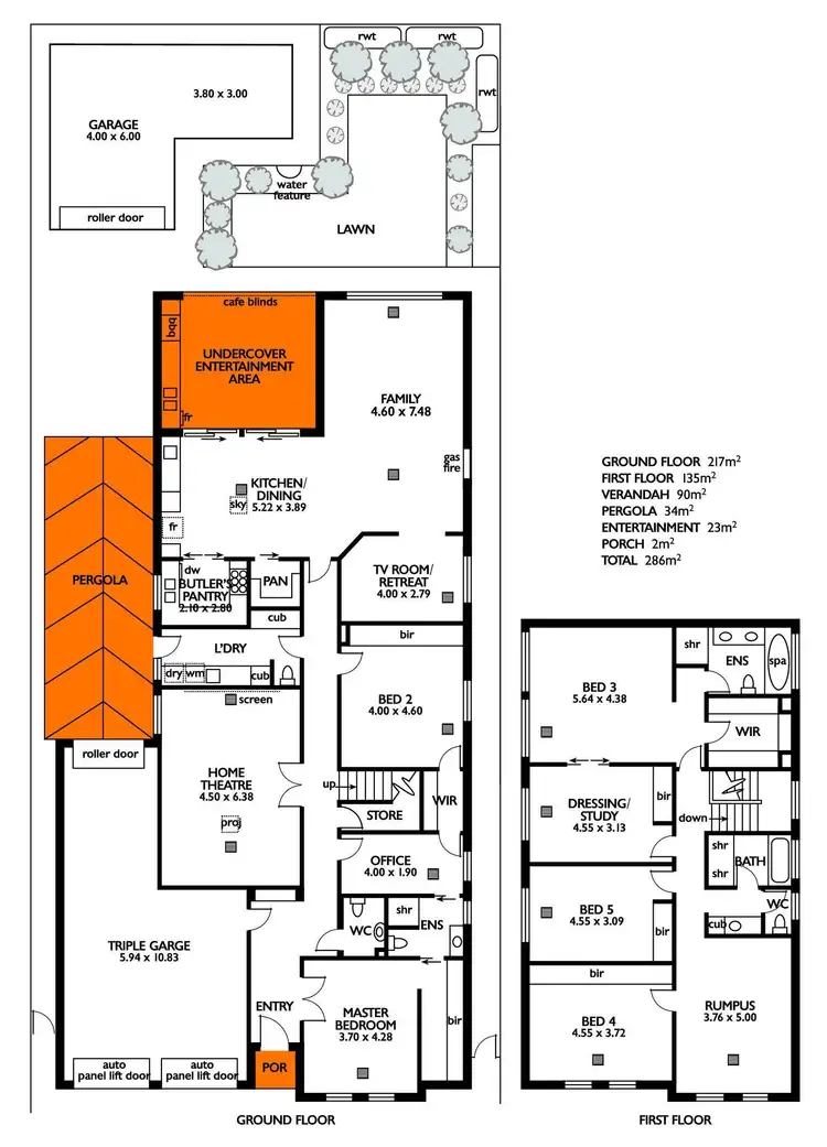 Floorplan of Homely house listing, 76 Ayers Avenue, Daw Park SA 5041