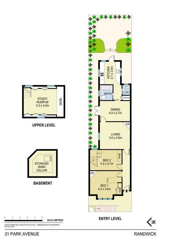 Floorplan of Homely house listing, 31 Park Avenue, Randwick NSW 2031