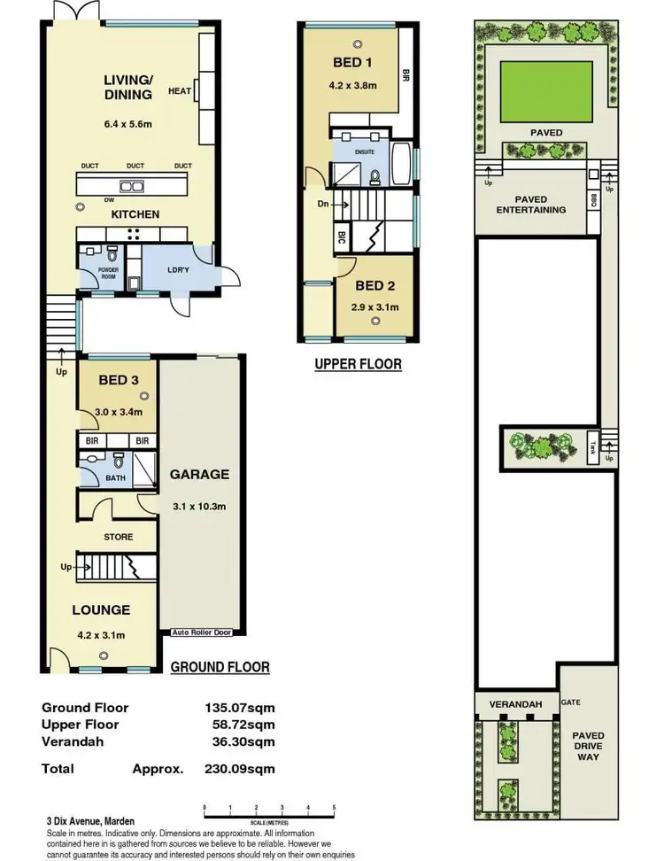 Floorplan of Homely house listing, 3 Dix Avenue, Marden SA 5070