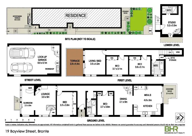 Floorplan of Homely house listing, 19 & 21 Bayview Street, Bronte NSW 2024