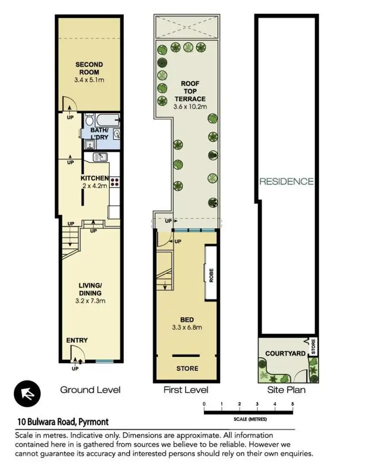 Floorplan of Homely house listing, 10 Bulwara Road, Pyrmont NSW 2009