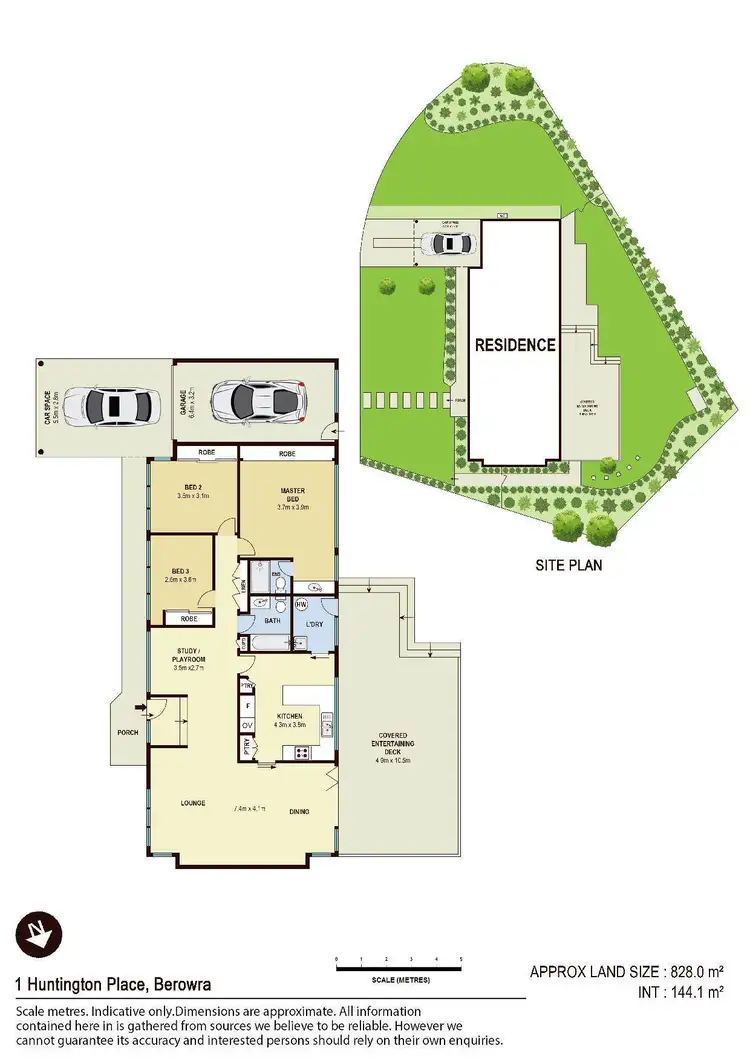 Floorplan of Homely house listing, 1 Huntingdon Place, Berowra NSW 2081