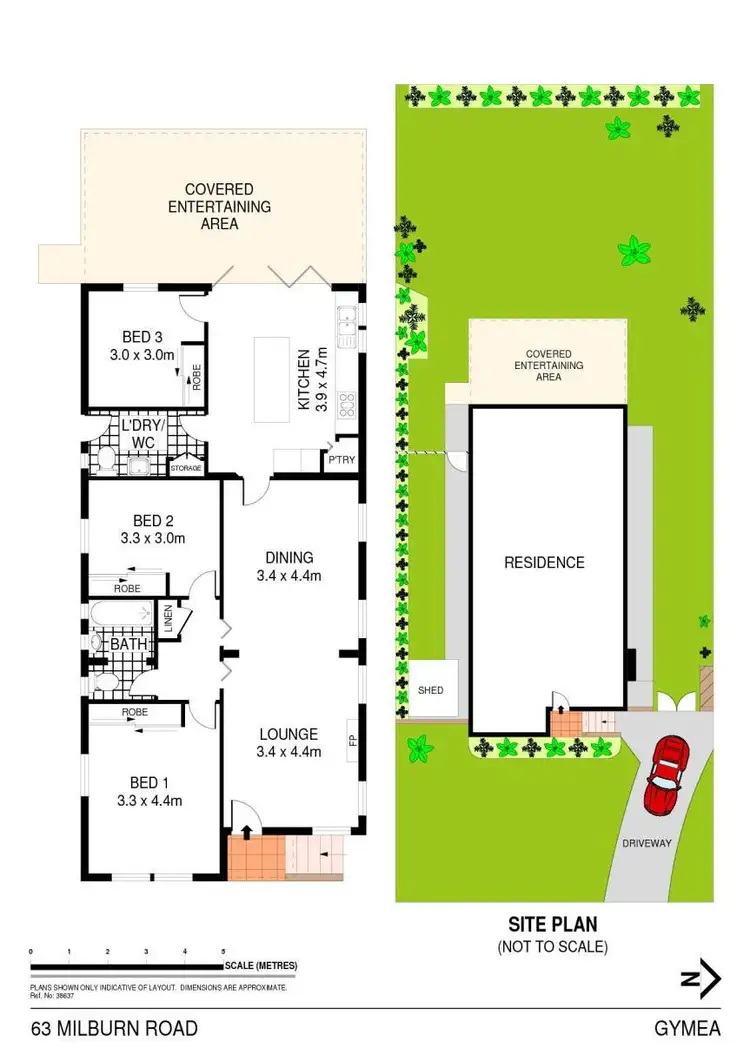 Floorplan of Homely house listing, 63 Milburn Road, Gymea NSW 2227