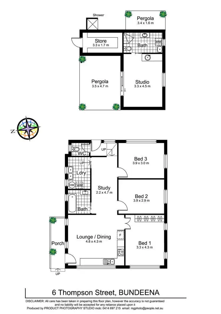Floorplan of Homely house listing, 6 Thompson Street, Bundeena NSW 2230