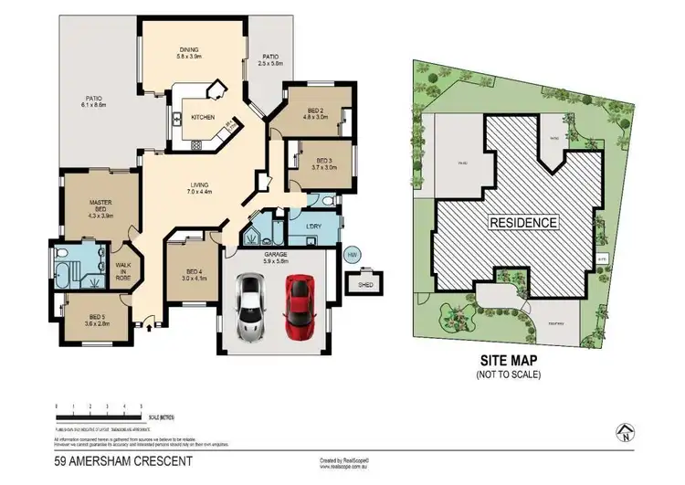 Floorplan of Homely house listing, 59 Amersham Crescent, Carindale QLD 4152
