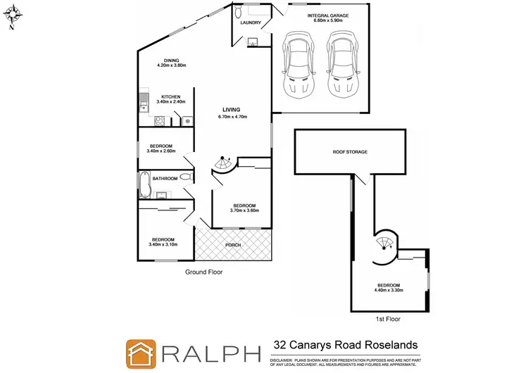 Floorplan of Homely house listing, 32 Canarys Road, Roselands NSW 2196