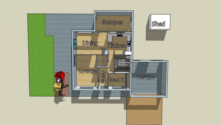 Floorplan of Homely house listing, 11 Wanderer Crescent, Springfield Lakes QLD 4300