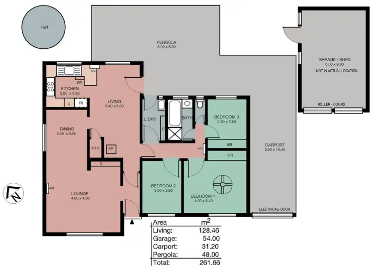Floorplan of Homely house listing, 16 Thiele Grove, Hahndorf SA 5245