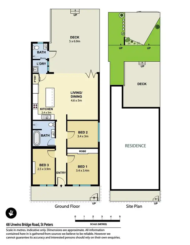 Floorplan of Homely house listing, 68 Unwins Bridge Road, St Peters NSW 2044