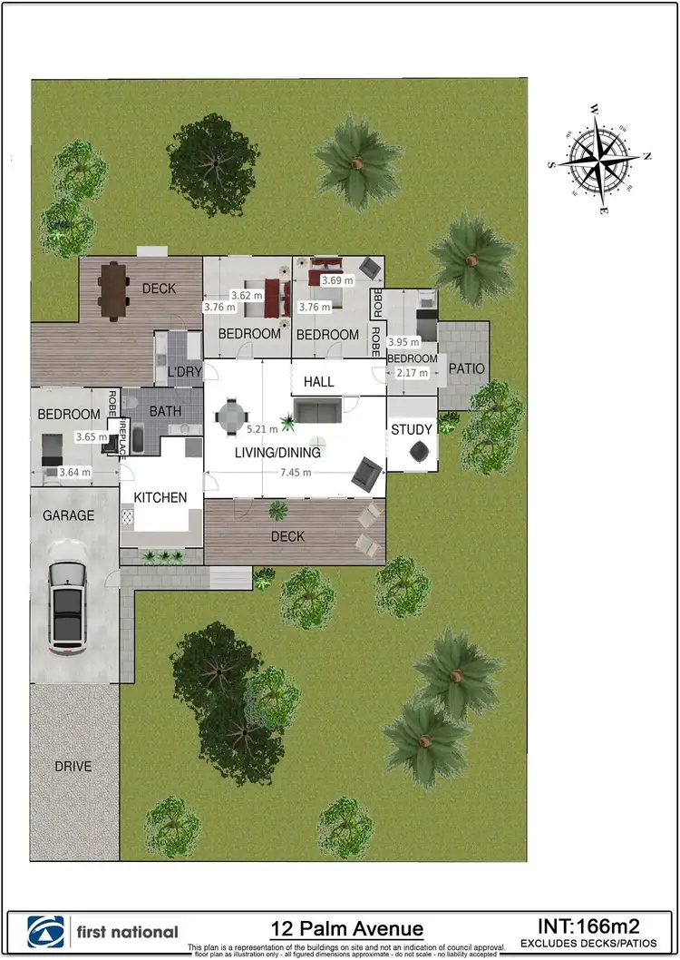 Floorplan of Homely house listing, 12 Palm Avenue, Mullumbimby NSW 2482