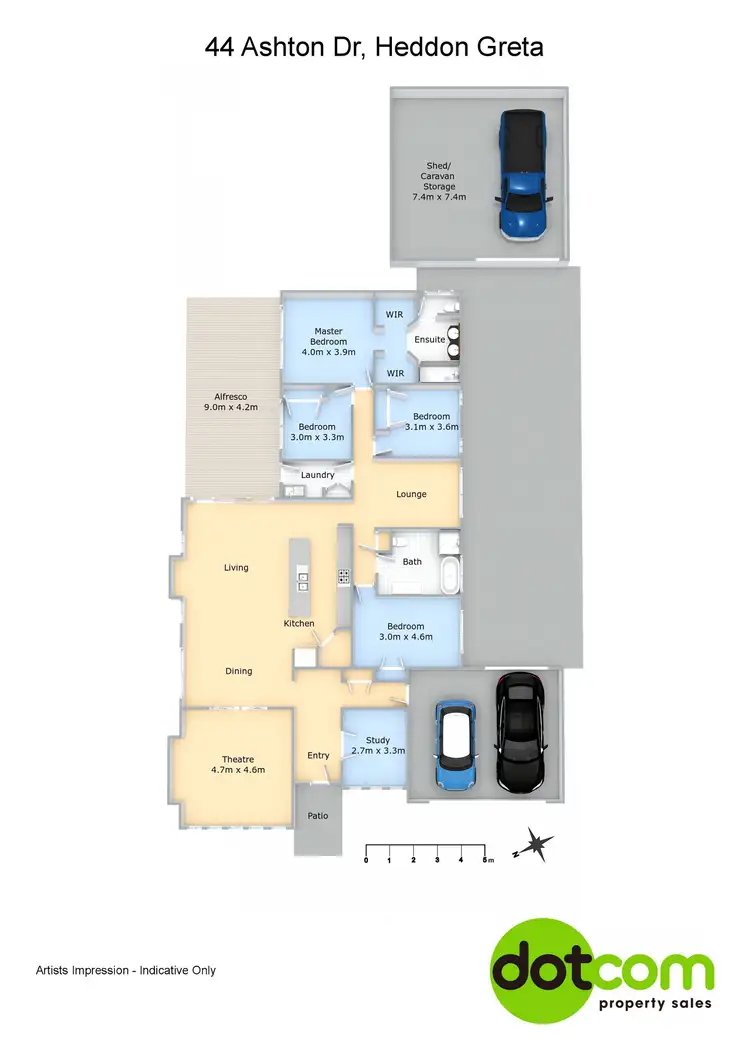 Floorplan of Homely house listing, 44 Ashton Drive, Heddon Greta NSW 2321