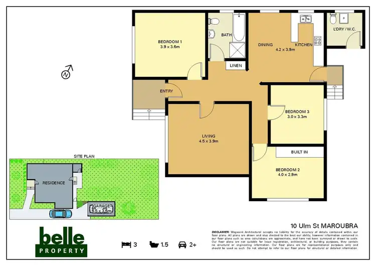 Floorplan of Homely house listing, 10 Ulm Street, Maroubra NSW 2035