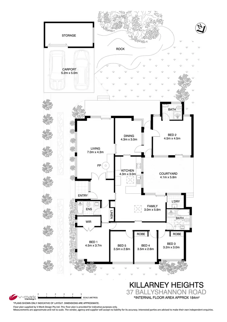 Floorplan of Homely house listing, 37 Ballyshannon Road, Killarney Heights NSW 2087
