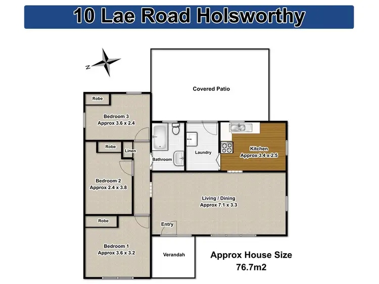 Floorplan of Homely house listing, 10 Lae Road, Holsworthy NSW 2173