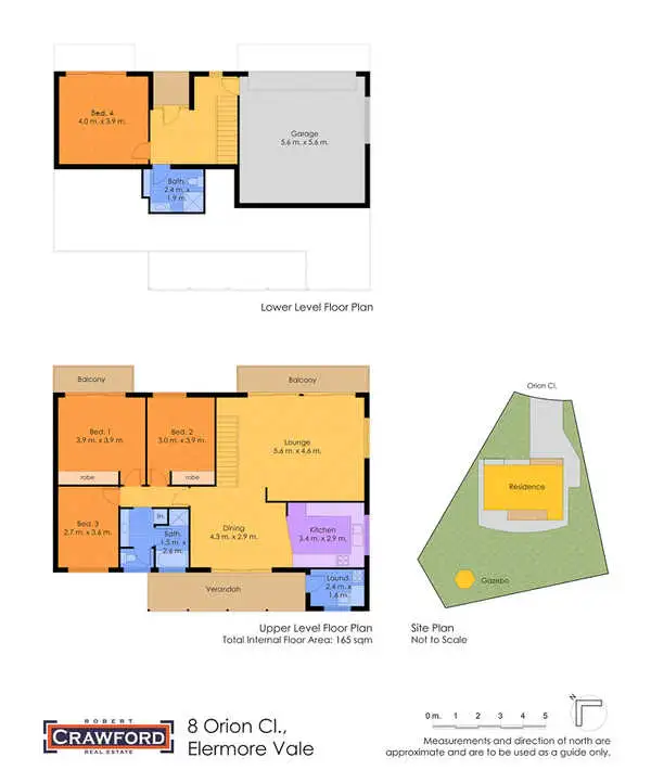 Floorplan of Homely house listing, 8 Orion Close, Elermore Vale NSW 2287