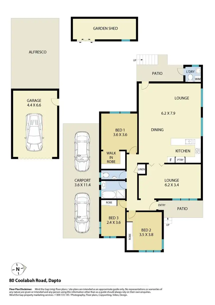 Floorplan of Homely house listing, 80 Coolabah Road, Dapto NSW 2530