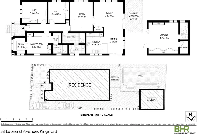 Floorplan of Homely house listing, 38 Leonard Avenue, Kingsford NSW 2032