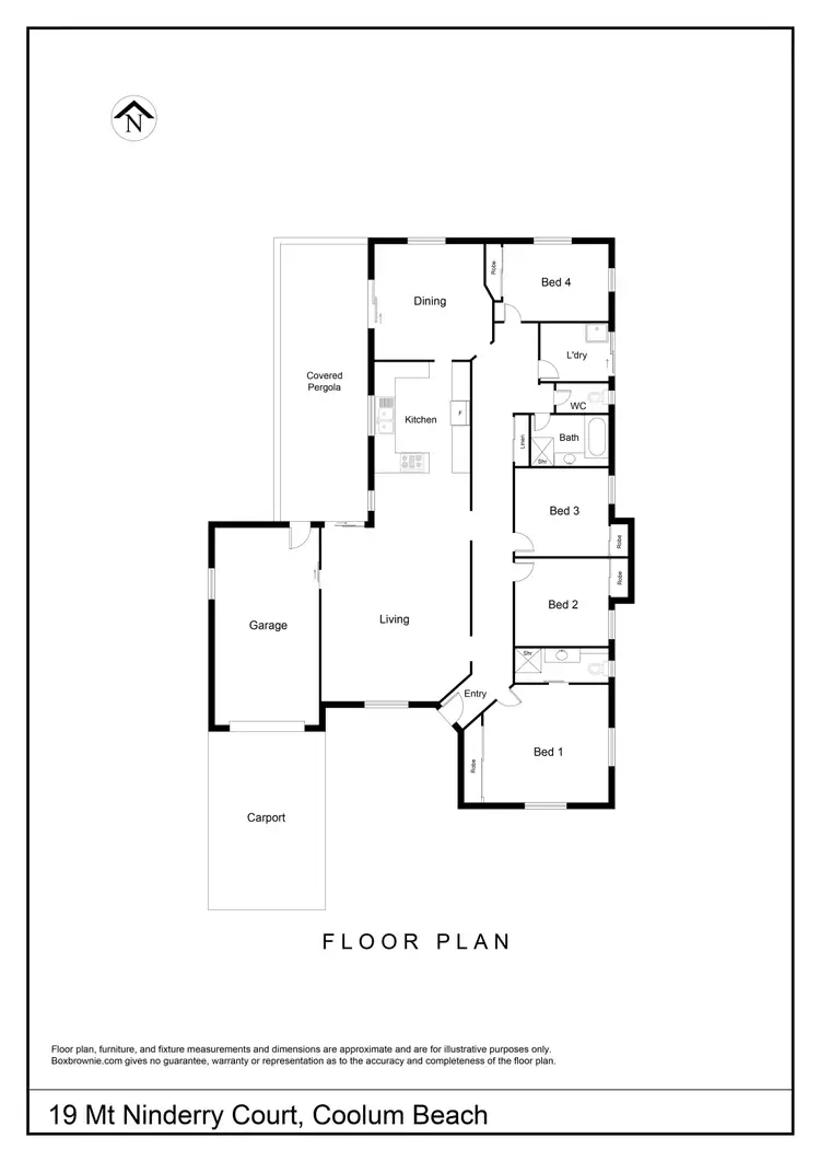 Floorplan of Homely house listing, 29 Mt Ninderry Court, Coolum Beach QLD 4573