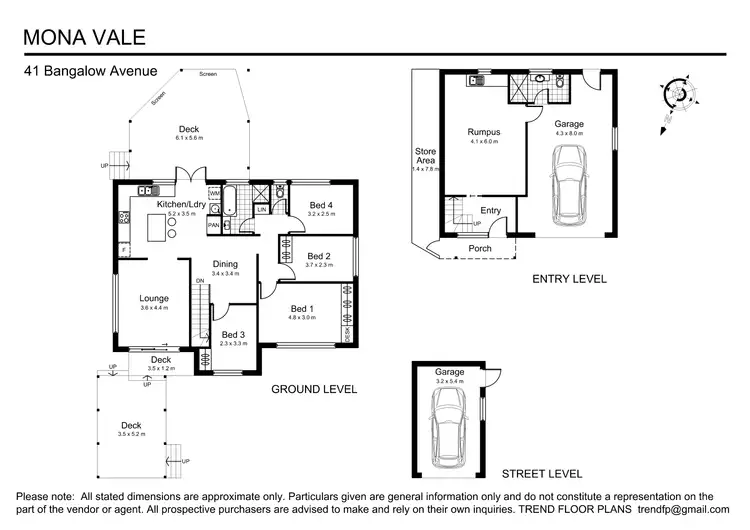 Floorplan of Homely house listing, 41 Bangalow Avenue, Mona Vale NSW 2103