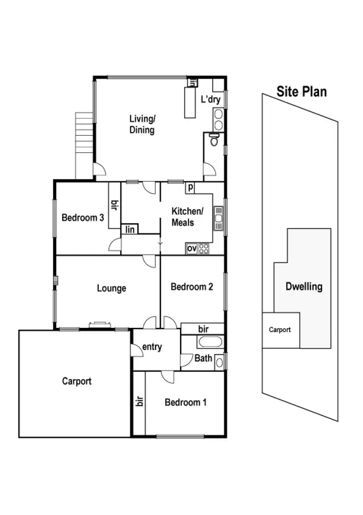 Floorplan of Homely house listing, 15 Glenvale Road, Reservoir VIC 3073