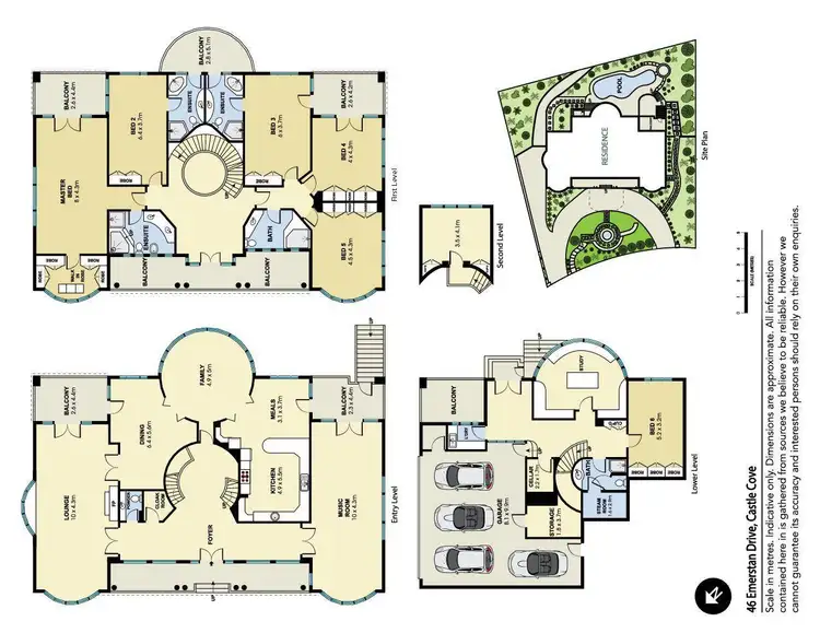 Floorplan of Homely house listing, 46 Emerstan Drive, Castle Cove NSW 2069