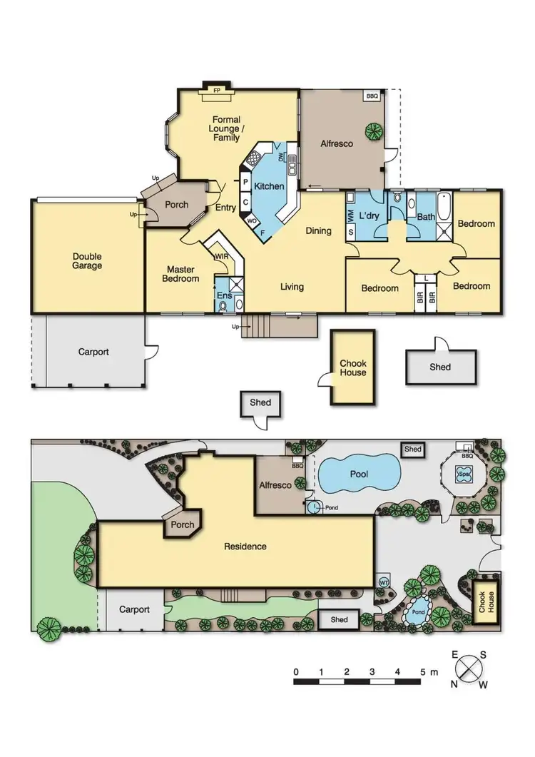 Floorplan of Homely house listing, 16 Kamarooka Drive, Wattle Glen VIC 3096