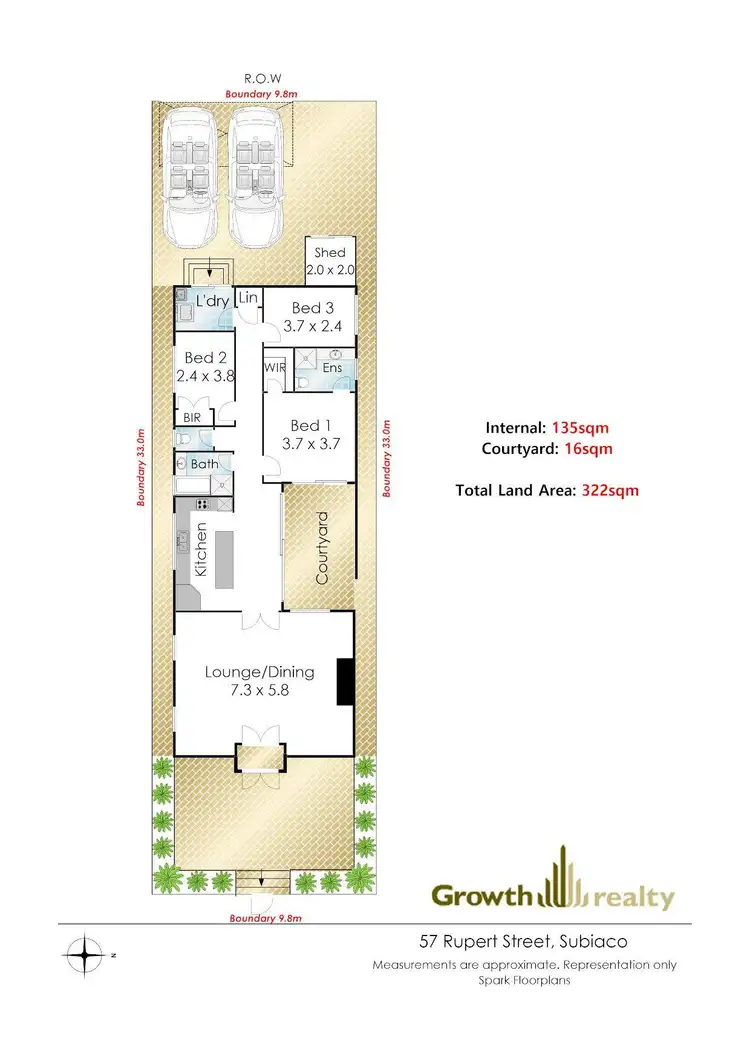 Floorplan of Homely house listing, 57 Rupert Street, Subiaco WA 6008