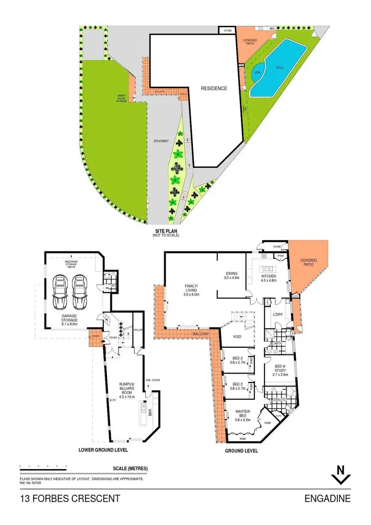Floorplan of Homely house listing, 13 Forbes Crescent, Engadine NSW 2233