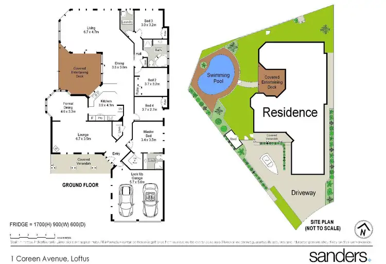 Floorplan of Homely house listing, 1 Coreen Avenue, Loftus NSW 2232