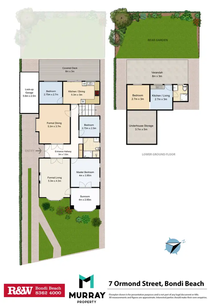 Floorplan of Homely house listing, 7 Ormond Street, Bondi Beach NSW 2026