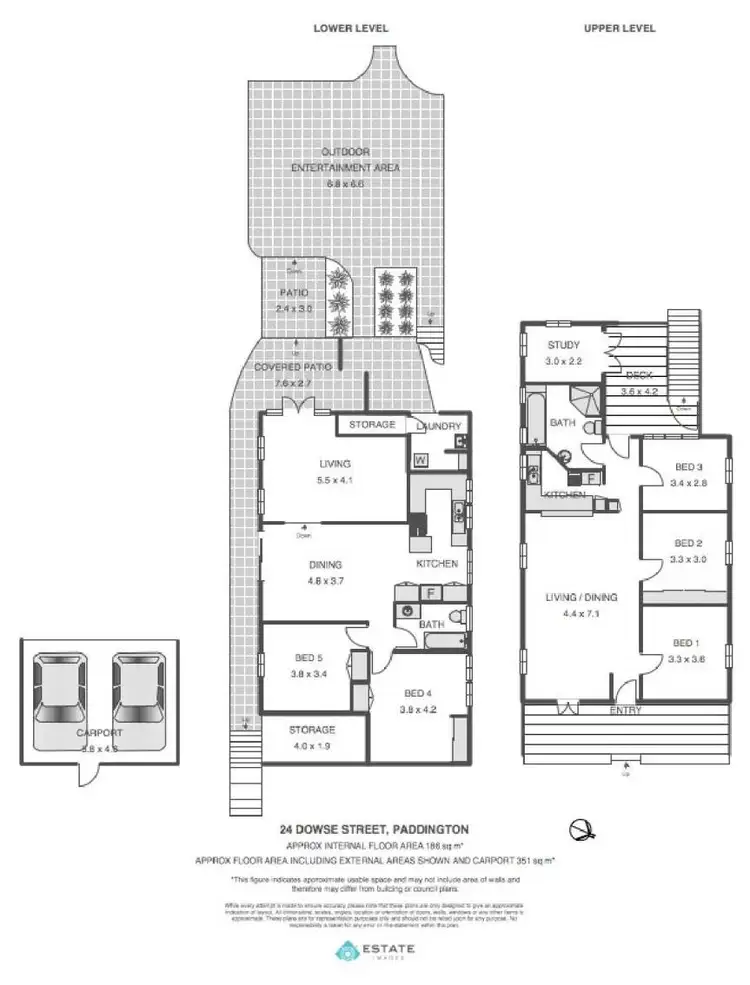 Floorplan of Homely house listing, 24 Dowse Street, Paddington QLD 4064