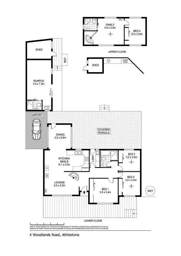 Floorplan of Homely house listing, 4 Woodlands Road, Athelstone SA 5076