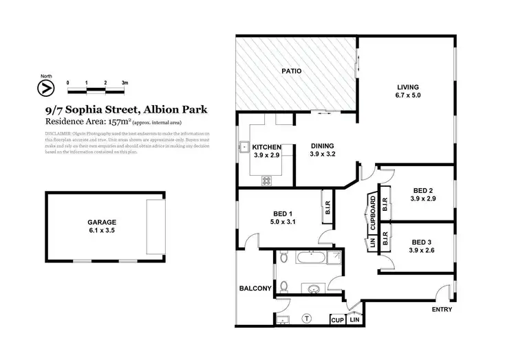 Floorplan of Homely unit listing, 9/7 Sophia Street, Albion Park NSW 2527